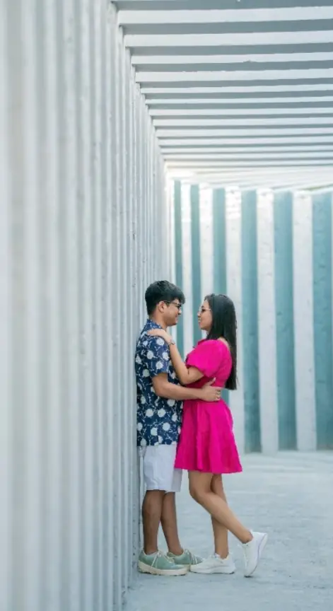 Couple portrait from a Jaipur pre wedding shoot